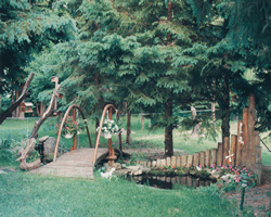 Pond installation including excavation
